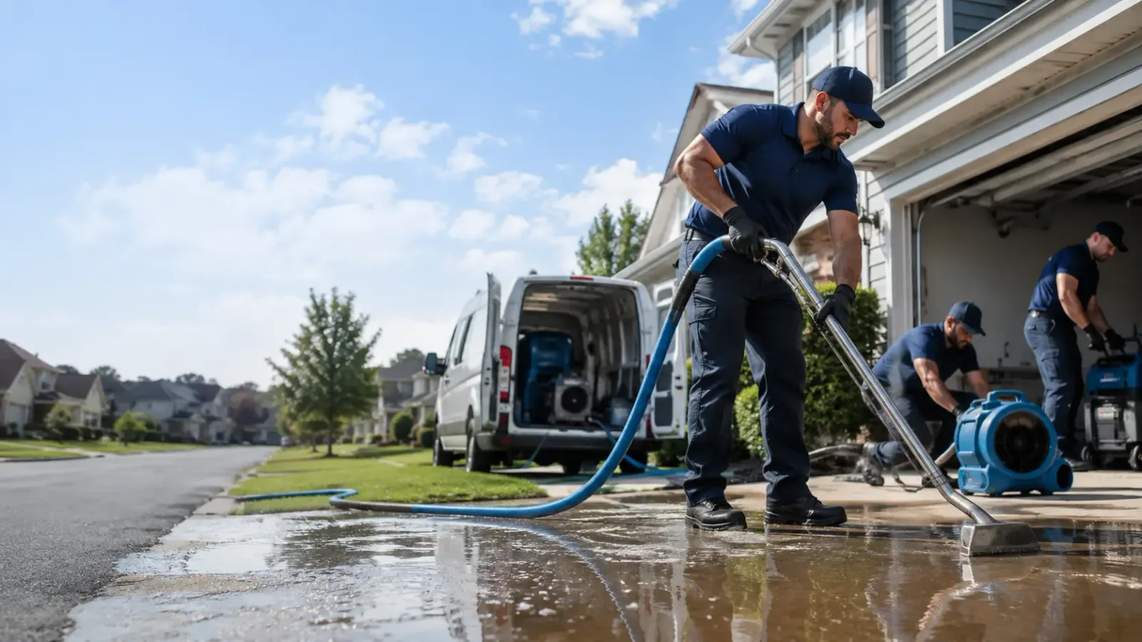 Flood Damage Restoration in Douds, IA